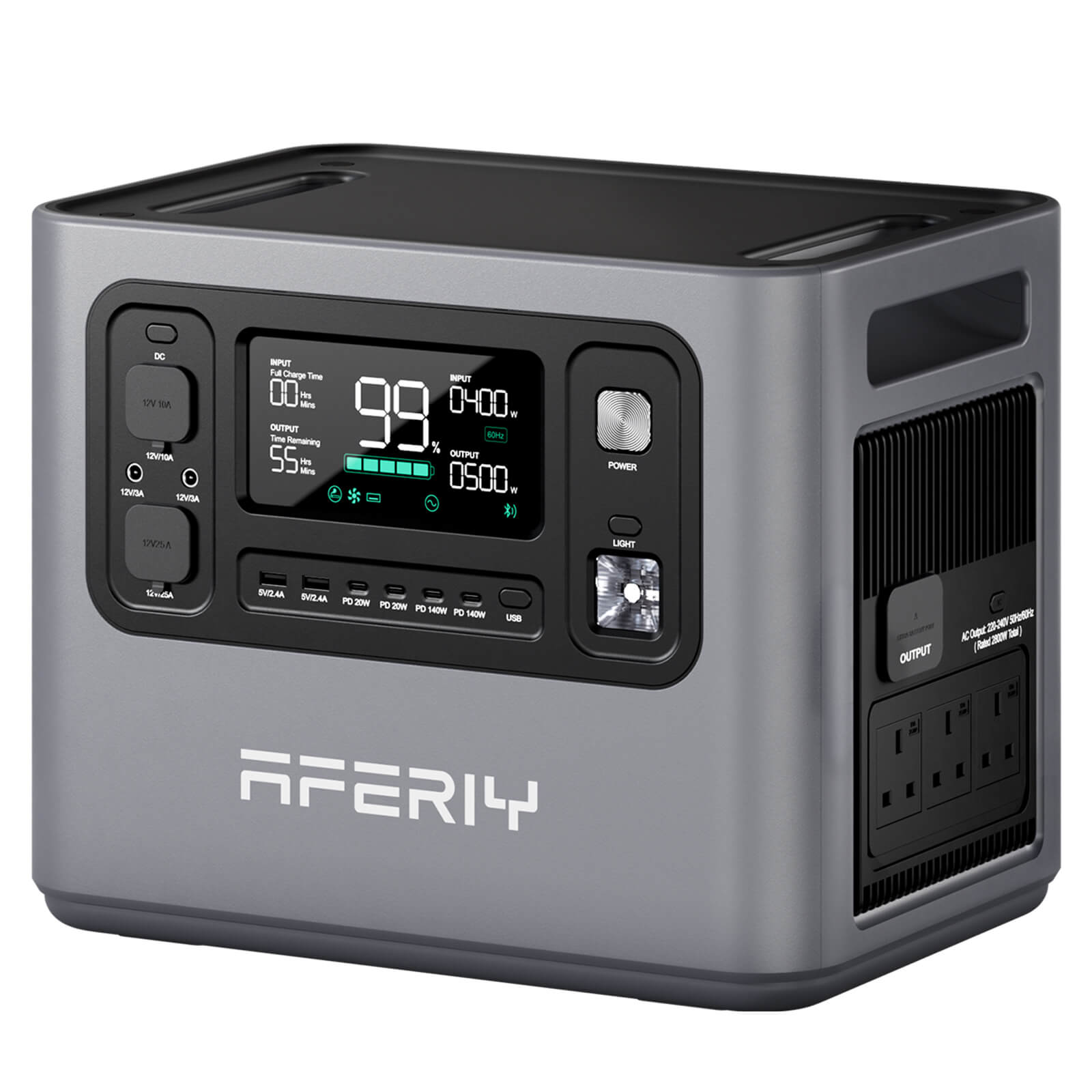 AFERIY P280 2800W 2048Wh Stazione di Alimentazione Portatile