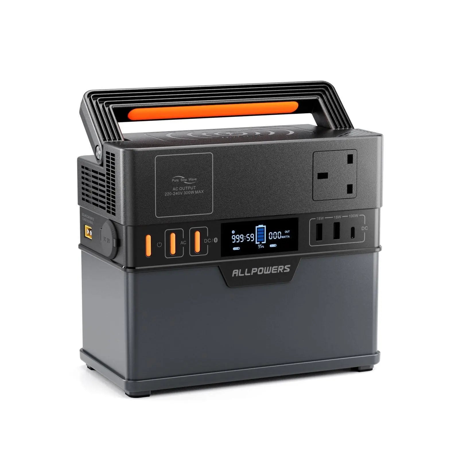 ALLPOWERS S300 Plus Stazione di Alimentazione Portatile | 288Wh 300W - immagine 4