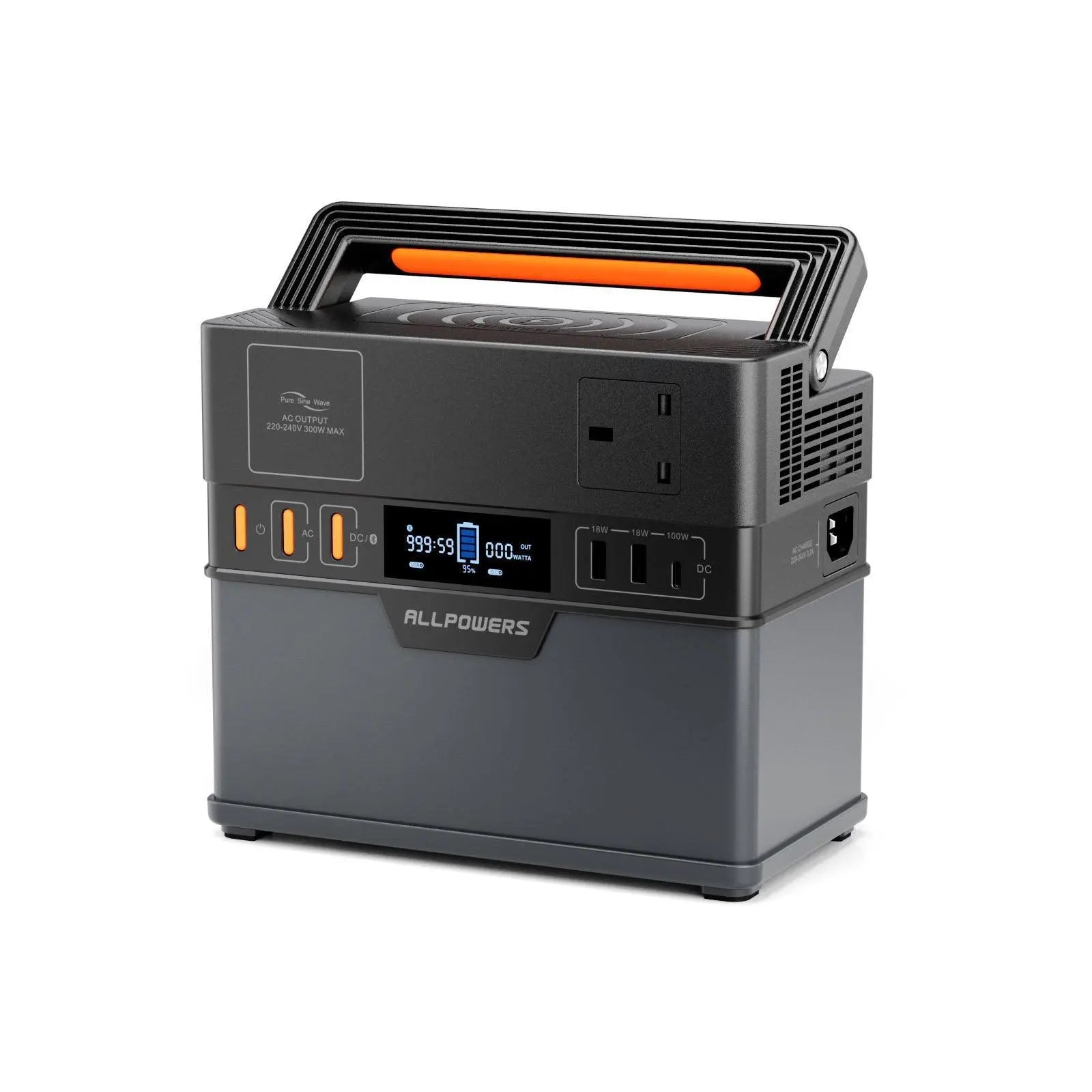 ALLPOWERS S300 Plus Stazione di Alimentazione Portatile | 288Wh 300W