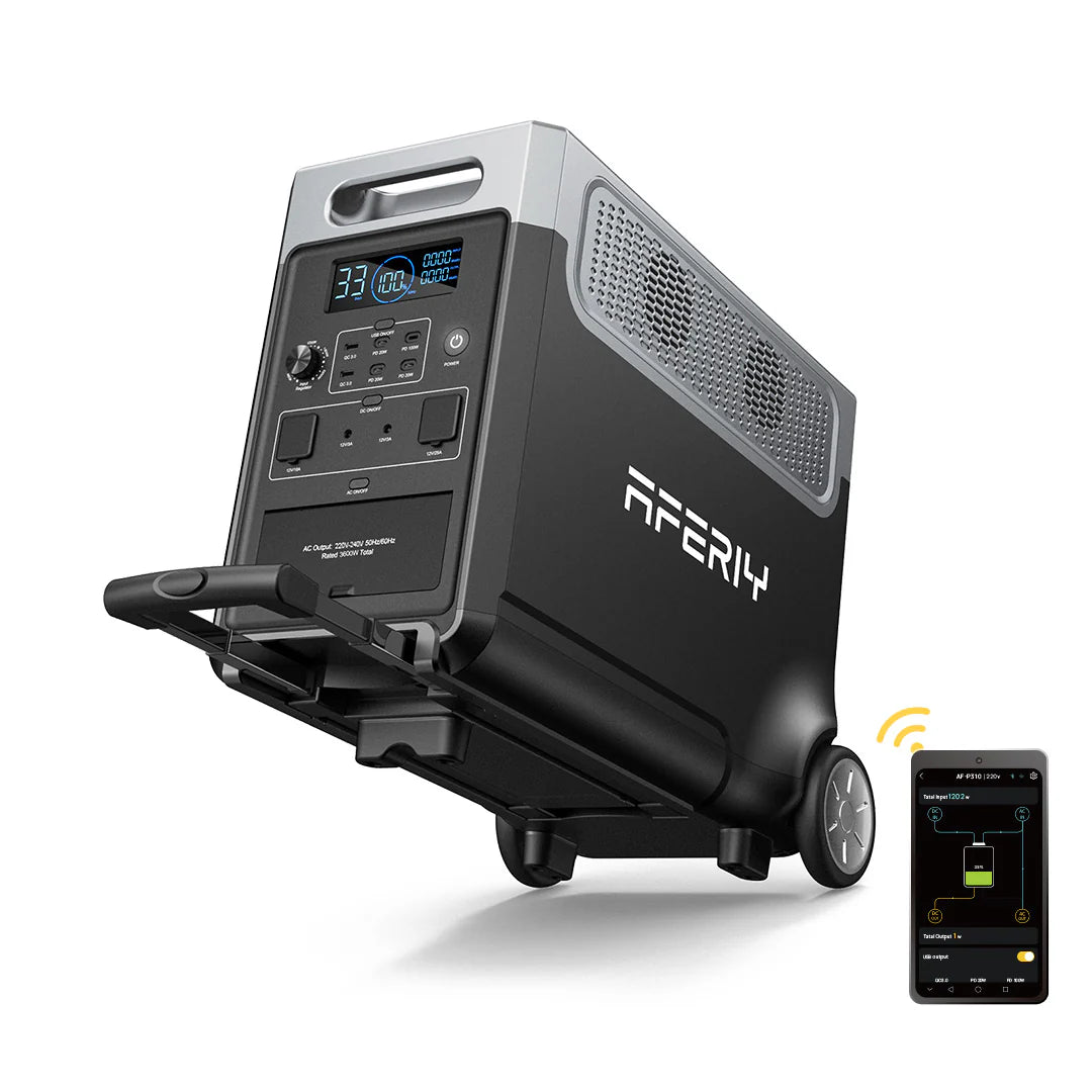 AFERIY P310 3600W 3840Wh Stazione di Energia Portatile Espandibile