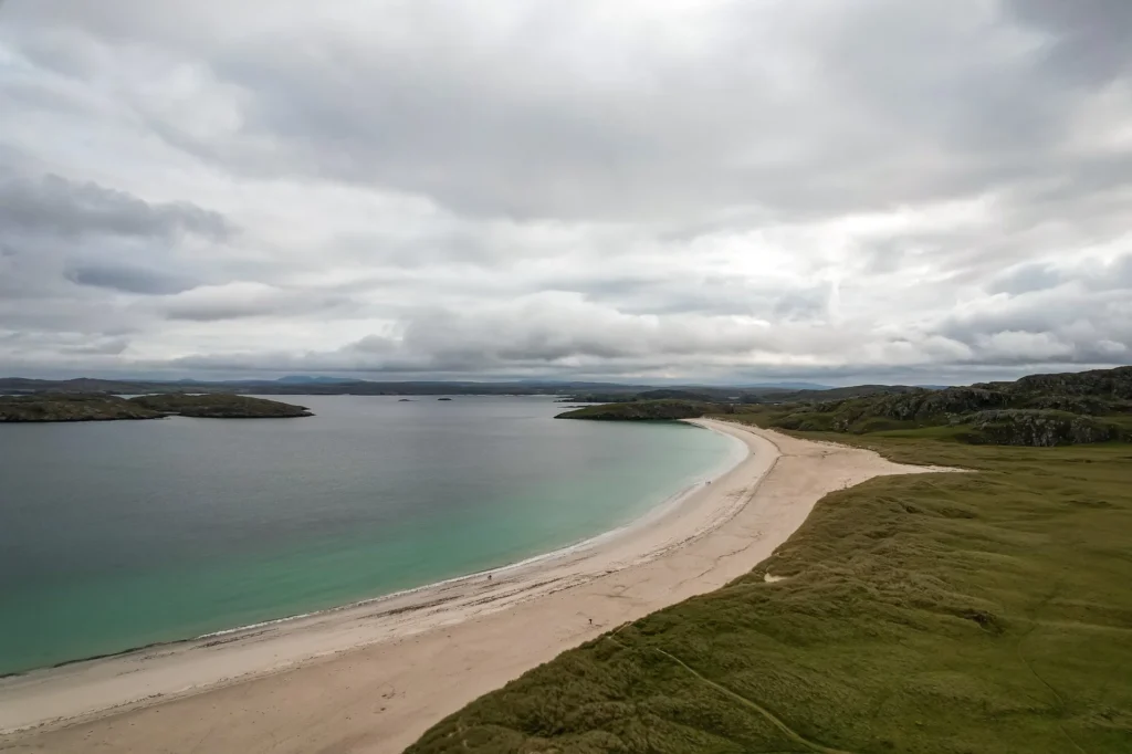 Paradise beach Harris Island white sand turquoise water