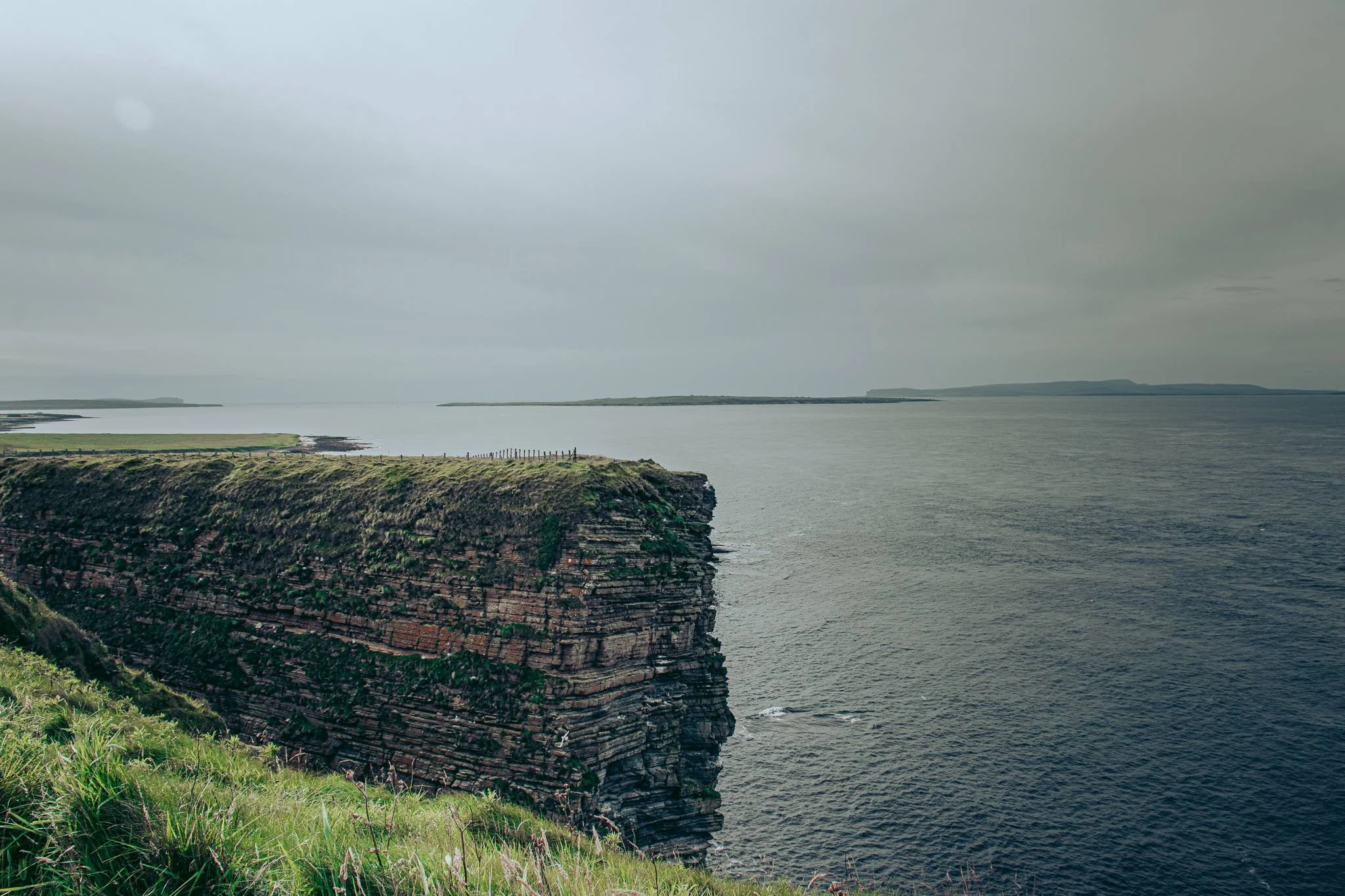 John O'Groats cliffs North Sea northern point Scotland