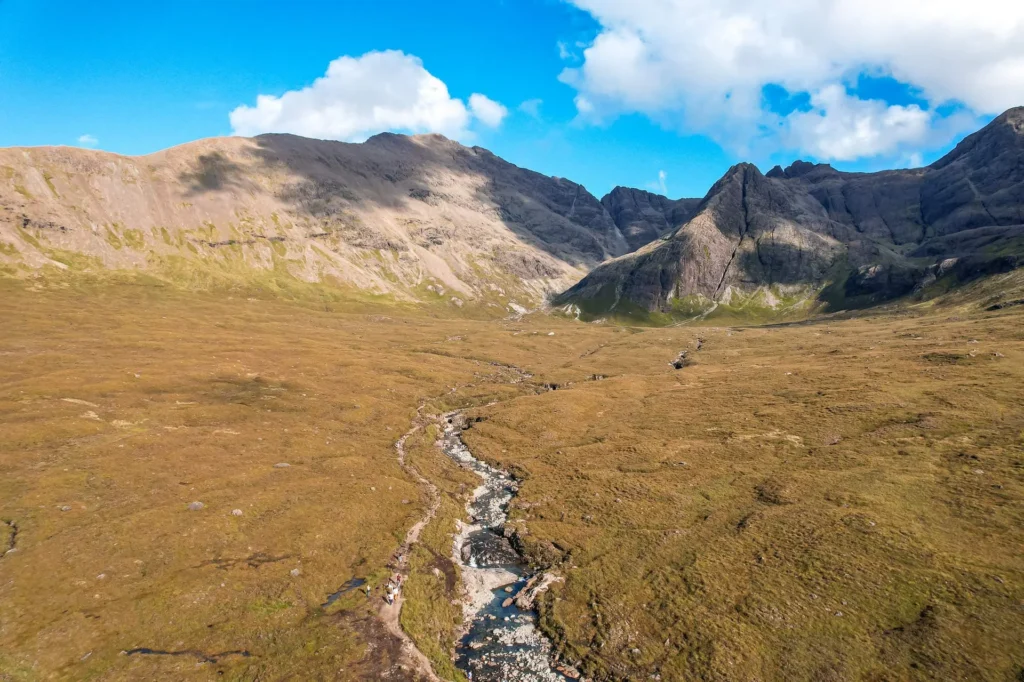 Fairy Pools Isle of Skye river mountain valley