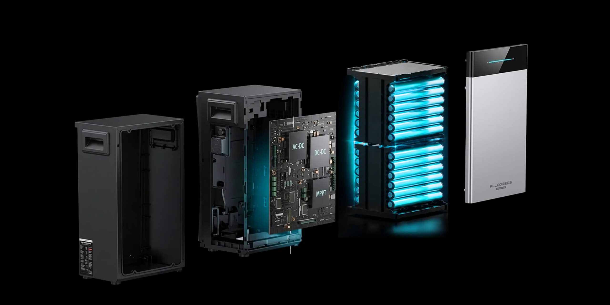 ALLPOWERS BS2500 PRO Sistema di Stoccaggio Solare Domestico Plug & Play - immagine 2
