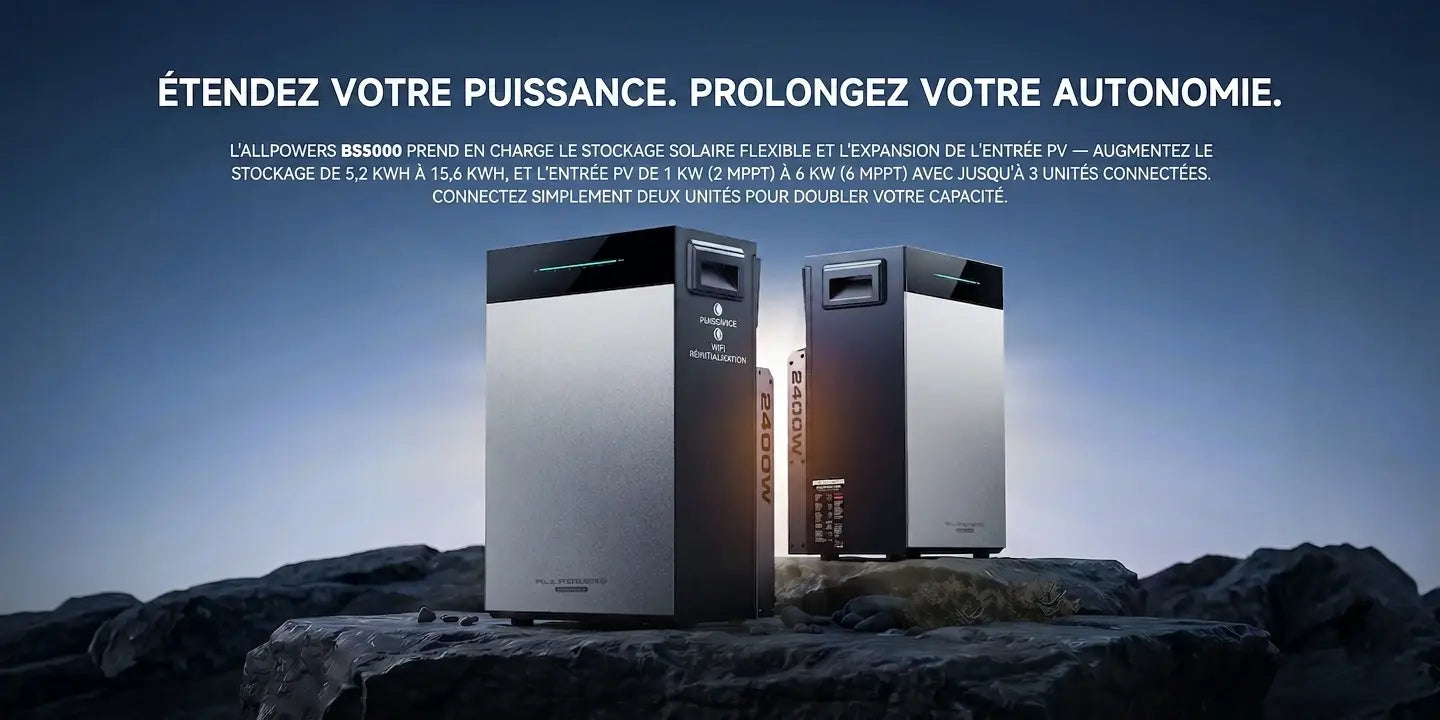 ALLPOWERS BS5000 PRO Sistema di Stoccaggio Solare Domestico Plug & Play - immagine 4