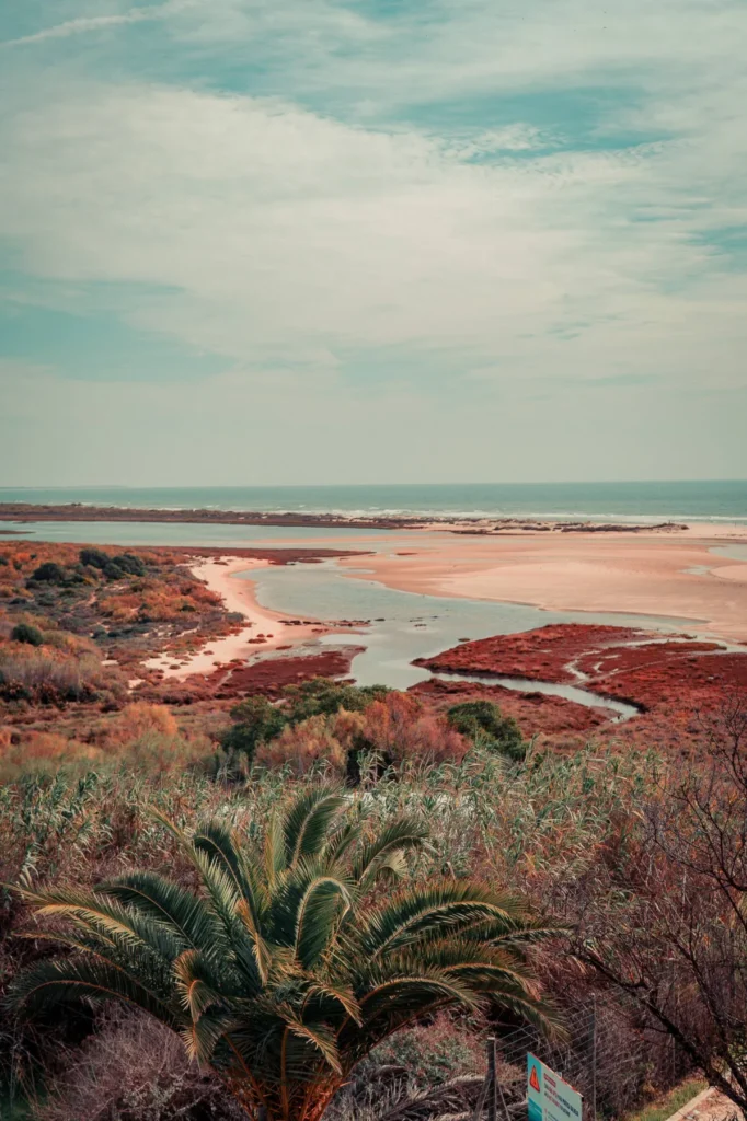 Coastal lagoon at Cacela Velha, Algarve