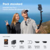 Insta360 Ace Pro 2 by the sea with the bundle accessories