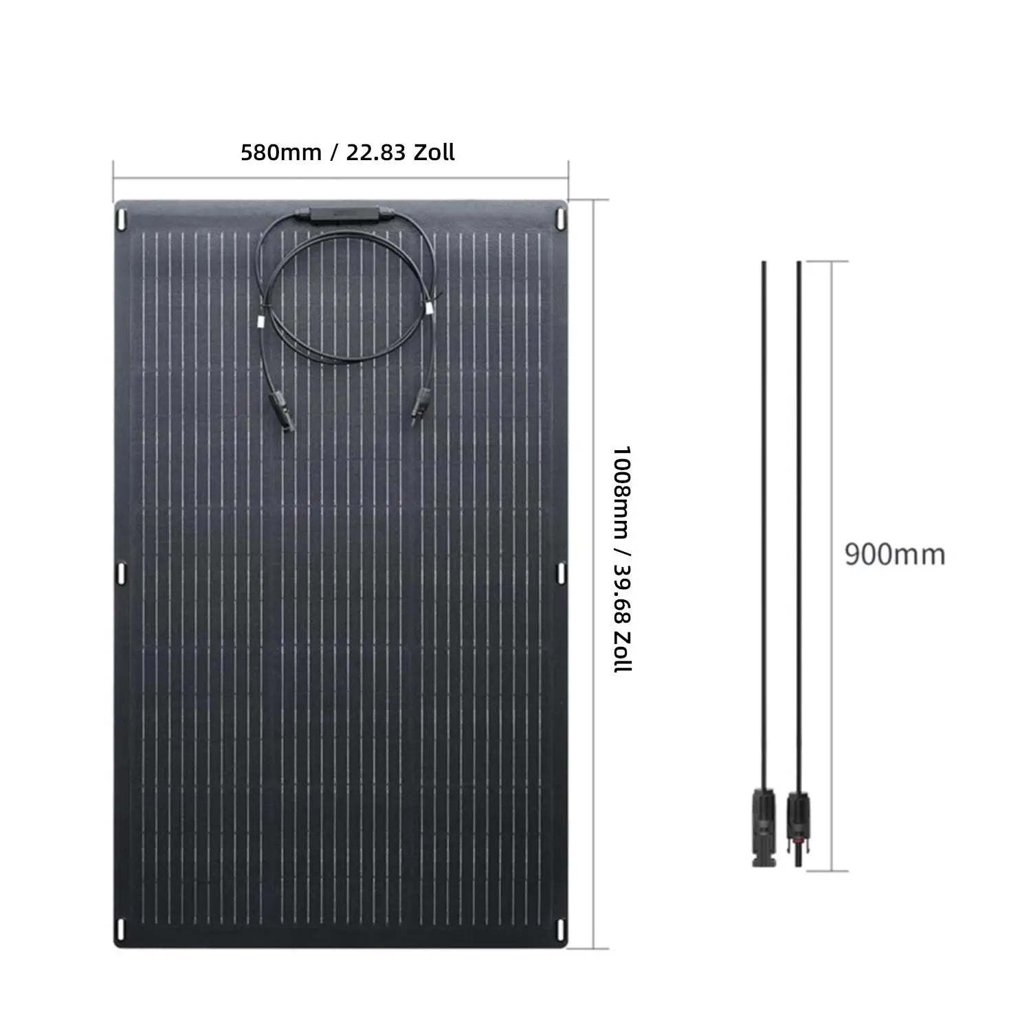 ALLPOWERS 100W Pannello Solare Flessibile SF100 - immagine 5