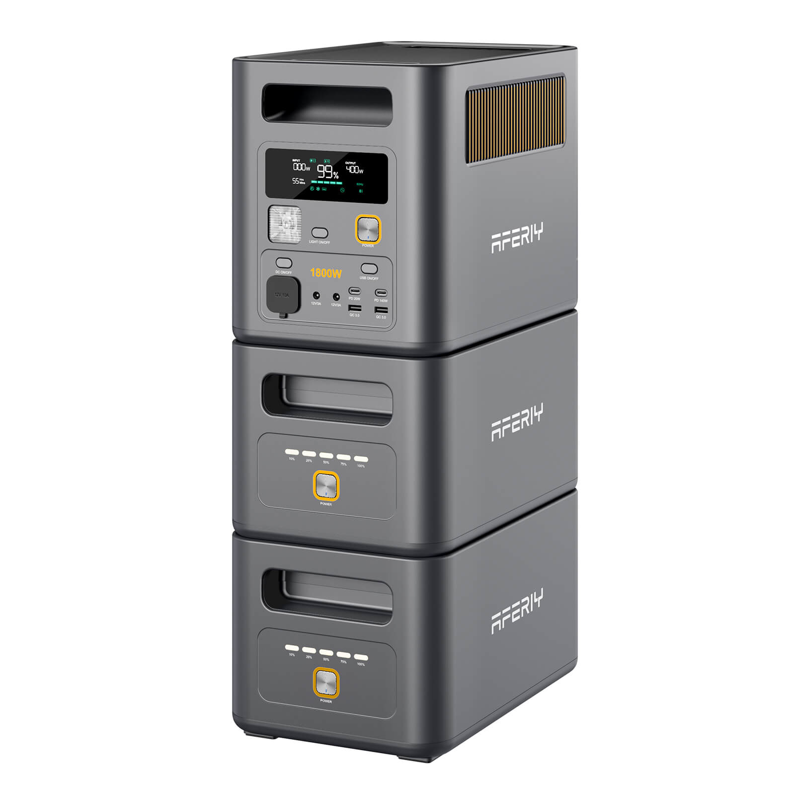 AFERIY Nomad1800 Pro Stazione di Alimentazione Portatile 1800W 1024Wh - immagine 5
