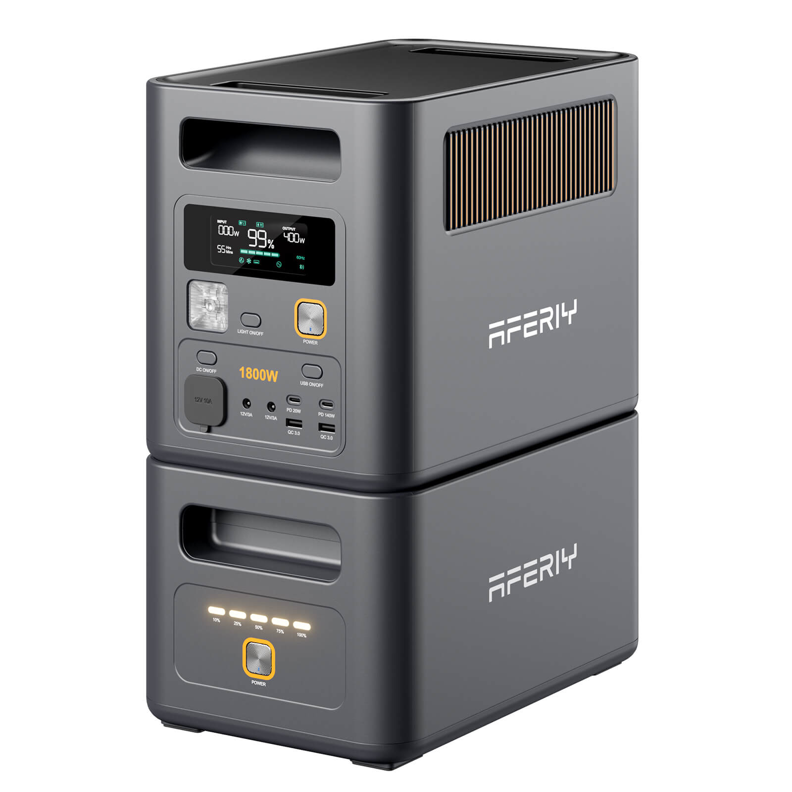 AFERIY Nomad1800 Pro Stazione di Alimentazione Portatile 1800W 1024Wh - immagine 4