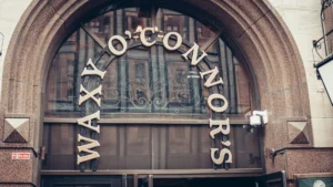 Waxy O’Connor’s, Glasgow: la caraffa d’acqua è gratuita, e in Scozia questa è la legge