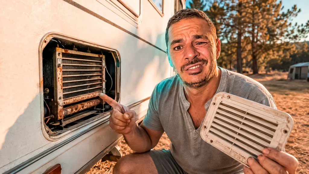 Camping van trimix fridge: usage, ventilation, and gas savings