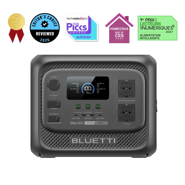 BLUETTI Elite 300 Stazione di Alimentazione Portatile 3.014 Wh