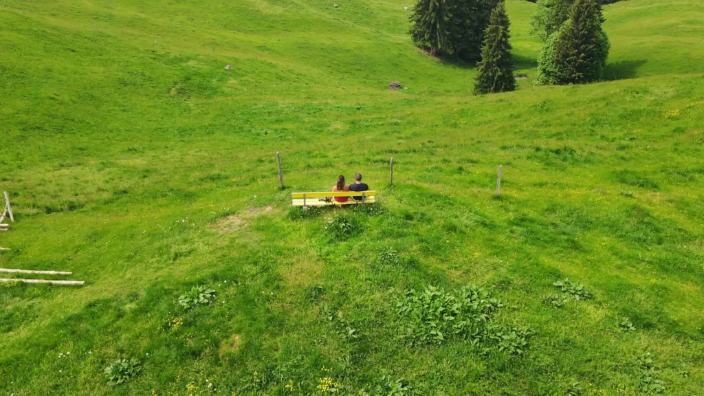 Lago di Lauerz visto durante la nostra escursione al Gottertli